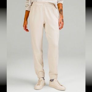-LuLuLemon- Brushed Softstreme Ribbed High-Joggers *Full Length